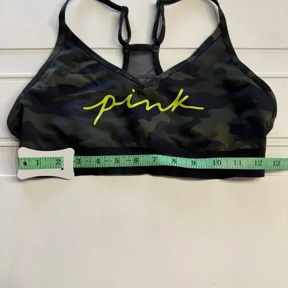 PINK Victoria Secrets Ultimate Womens Camouflage Sports Bra Size Small - Picture 3 of 3
